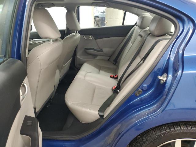 19XFB2F95EE048193 - 2014 HONDA CIVIC EXL ლურჯი ფოტო 10