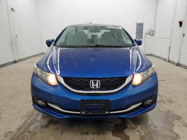 19XFB2F95EE048193 - 2014 HONDA CIVIC EXL ლურჯი ფოტო 5