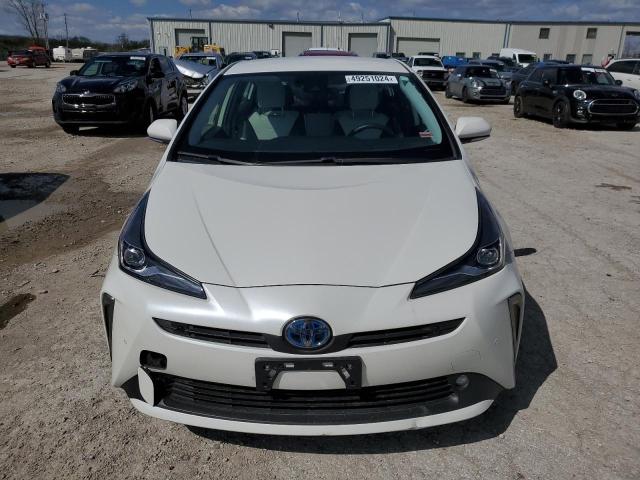 JTDL9RFU4K3009464 - 2019 TOYOTA PRIUS თეთრი ფოტო 5