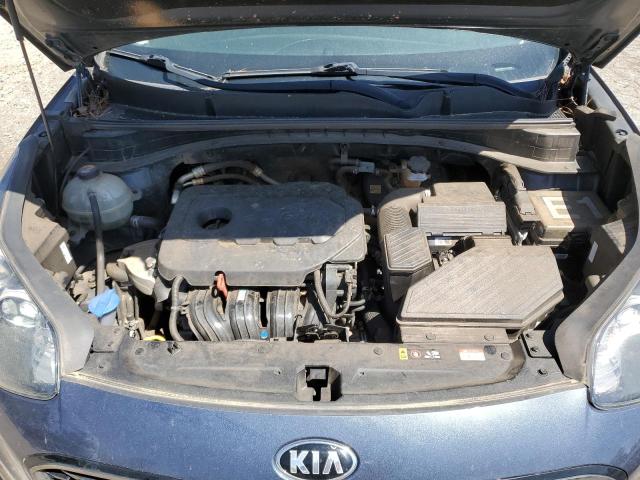 KNDP63ACXL7812098 - 2020 KIA SPORTAGE S BLUE photo 11