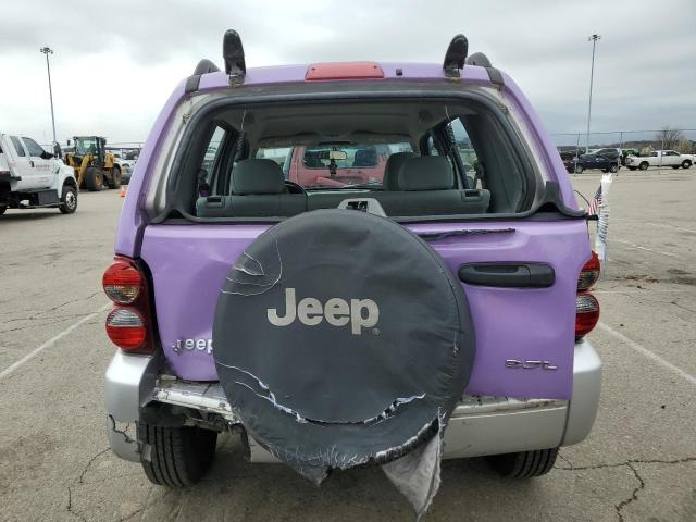 1J4GK48K87W507266 - 2007 JEEP LIBERTY SPORT PURPLE photo 6