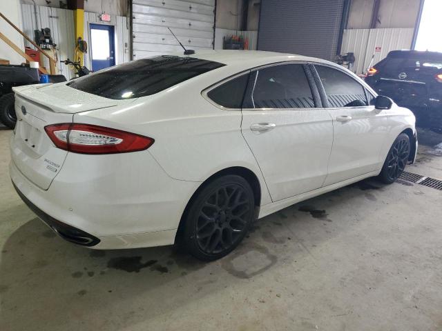 3FA6P0K94ER101119 - 2014 FORD FUSION TITANIUM WHITE photo 3