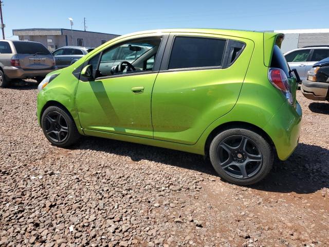 KL8CD6S94EC521883 - 2014 CHEVROLET SPARK 1LT GREEN photo 2