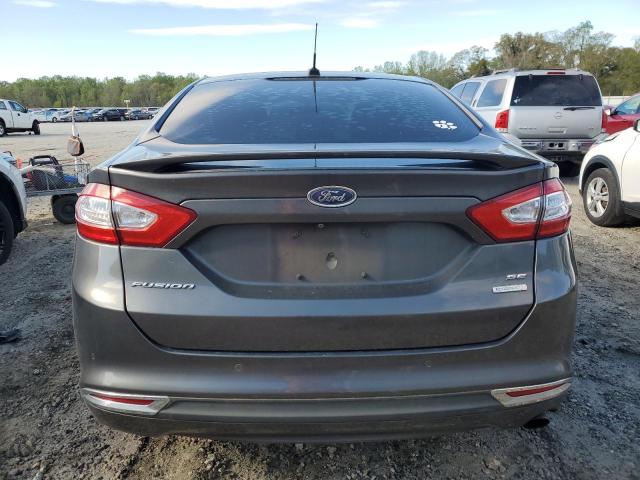 3FA6P0HD2FR241800 - 2015 FORD FUSION SE GRAY photo 6