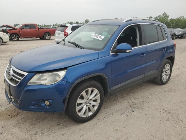 WVGBV75N79W511248 - 2009 VOLKSWAGEN TIGUAN SE BLUE photo 1