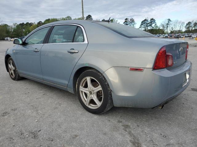 1G1ZH57B98F235289 - 2008 CHEVROLET MALIBU 1LT BLUE photo 2