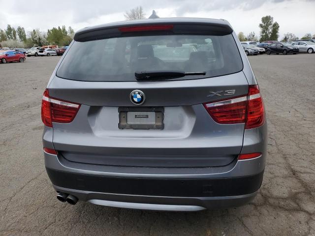 5UXWX7C5XE0E80241 - 2014 BMW X3 XDRIVE35I SILVER photo 6