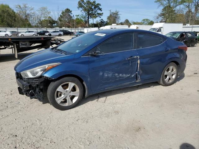 KMHDH4AE9GU582724 - 2016 HYUNDAI ELANTRA SE BLUE photo 1