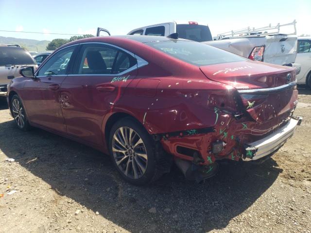 58ABZ1B16KU027228 - 2019 LEXUS ES 350 RED photo 2