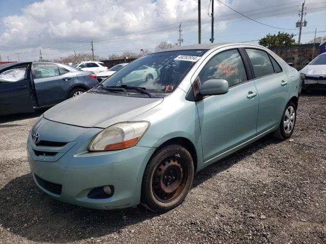 JTDBT923684039885 - 2008 TOYOTA YARIS TURQUOISE photo 1