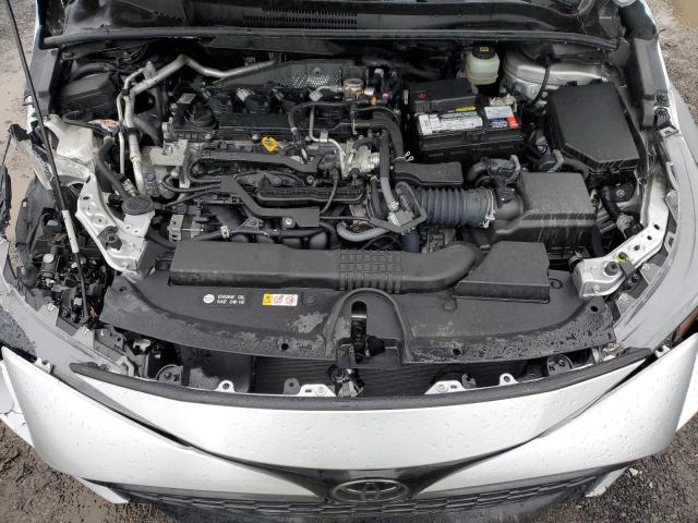 JTND4MBE2M3115494 - 2021 TOYOTA COROLLA SE SILVER photo 11