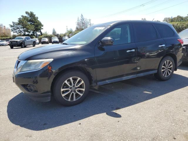 5N1AR2MN7FC642522 - 2015 NISSAN PATHFINDER S BLACK photo 1