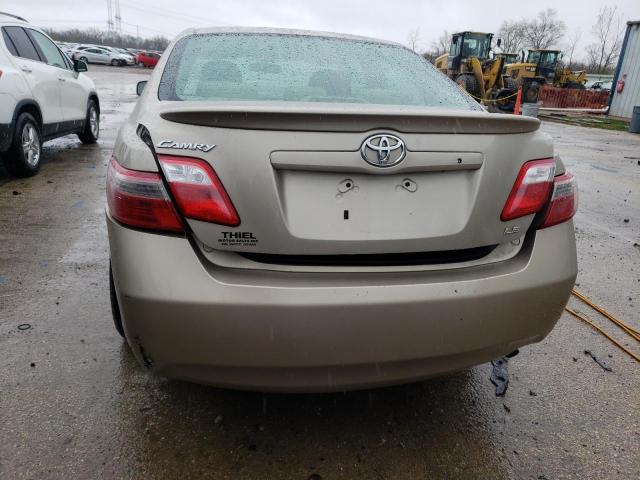 4T1BE46K47U514359 - 2007 TOYOTA CAMRY CE TAN photo 6