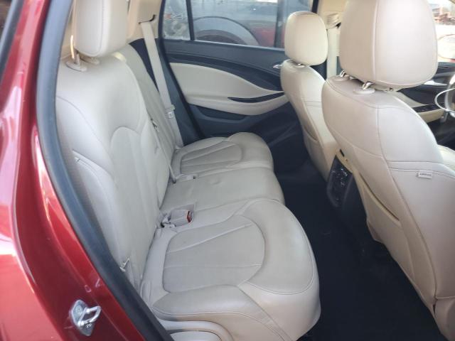 LRBFXBSA1HD109674 - 2017 BUICK ENVISION ESSENCE Կարմիր լուսանկար 11