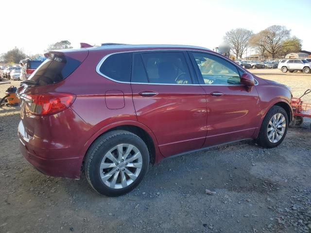 LRBFXBSA1HD109674 - 2017 BUICK ENVISION ESSENCE Կարմիր լուսանկար 3