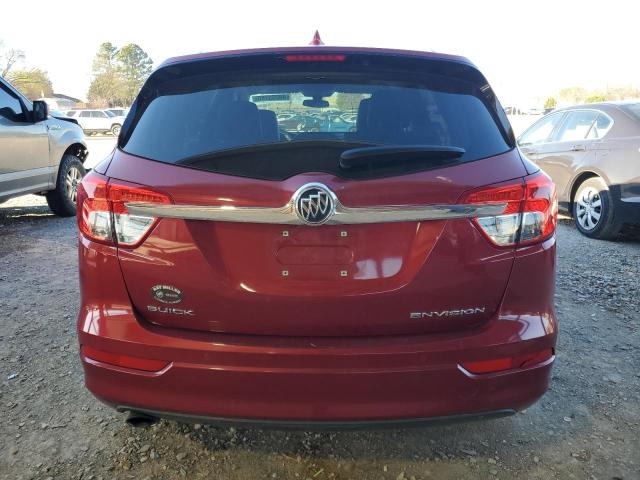 LRBFXBSA1HD109674 - 2017 BUICK ENVISION ESSENCE Կարմիր լուսանկար 6