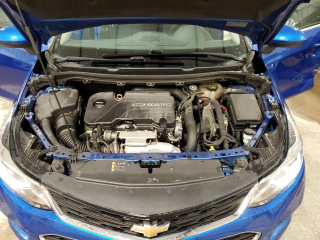 1G1BE5SM2H7204012 - 2017 CHEVROLET CRUZE LT BLUE photo 11