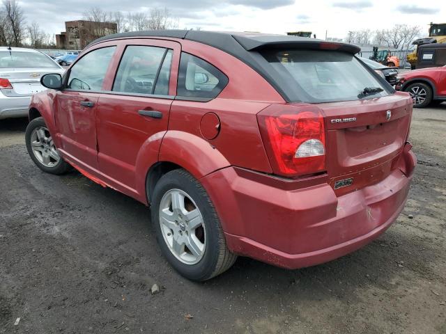 1B3HB28B08D660074 - 2008 DODGE CALIBER RED photo 2