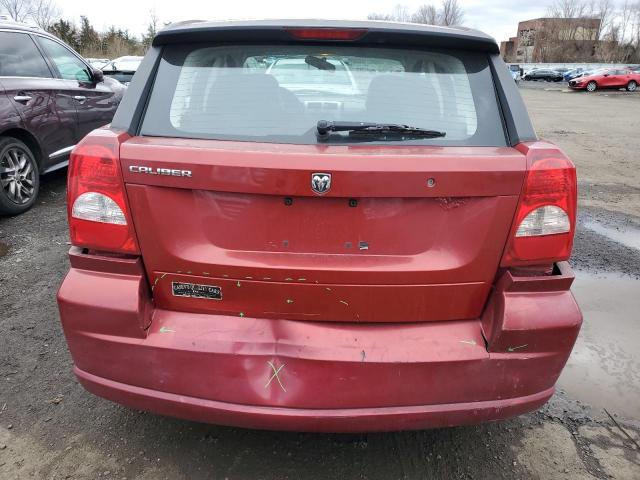 1B3HB28B08D660074 - 2008 DODGE CALIBER RED photo 6