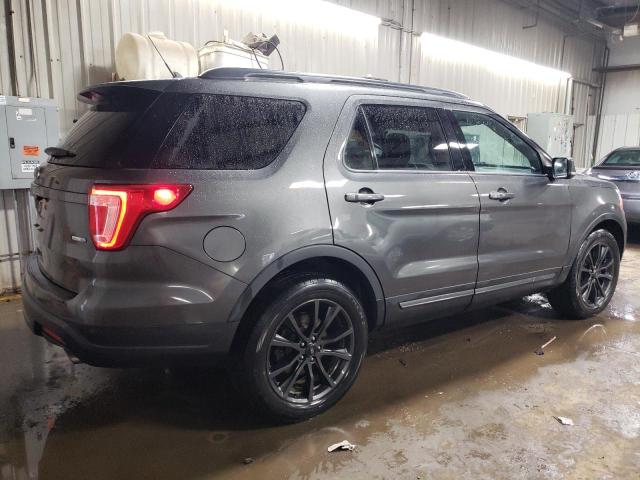 1FM5K8DH5KGA82621 - 2019 FORD EXPLORER XLT GRAY photo 3