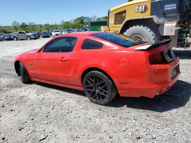 1ZVBP8CF5D5218184 - 2013 FORD MUSTANG GT RED photo 2