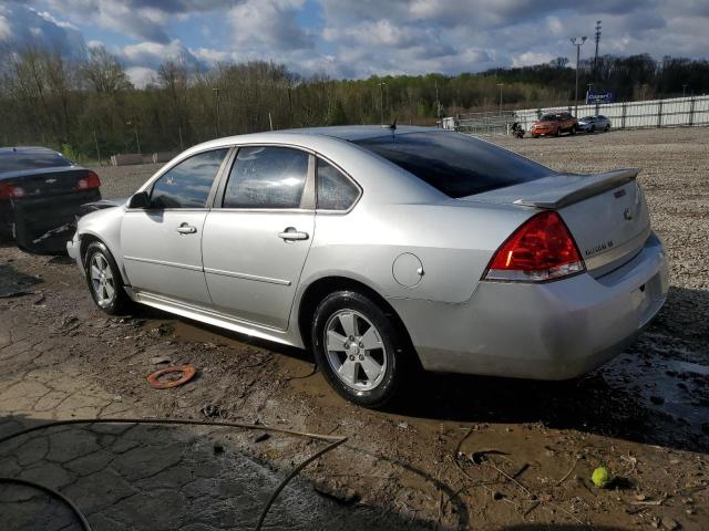 2G1WB5ENXA1133773 - 2010 CHEVROLET IMPALA LT SILVER photo 2