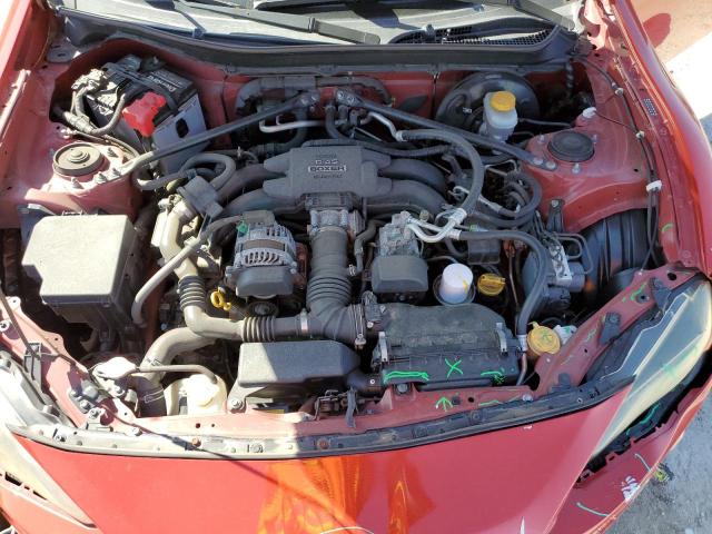 JF1ZNAA10F8705290 - 2015 TOYOTA SCION FR-S RED photo 11