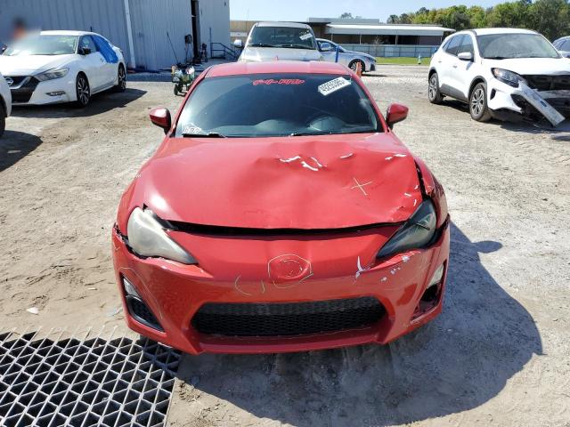 JF1ZNAA10F8705290 - 2015 TOYOTA SCION FR-S RED photo 5
