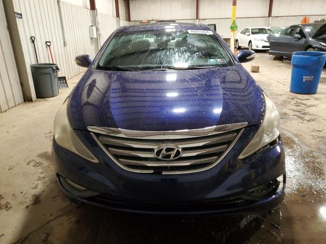 5NPEC4AB8EH832636 - 2014 HYUNDAI SONATA SE BLUE photo 5