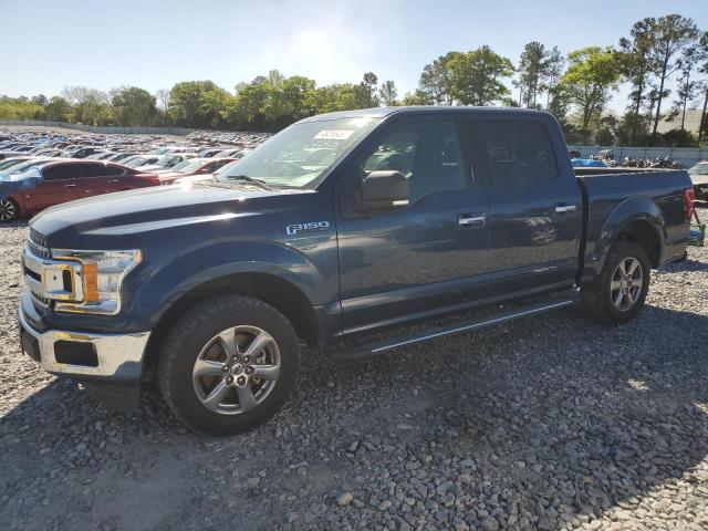 1FTEW1CG9JFC08945 - 2018 FORD F150 SUPERCREW BLUE photo 1