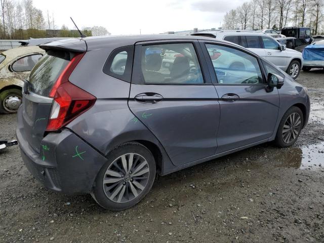 JHMGK5H73HS006350 - 2017 HONDA FIT EX GRAY photo 3