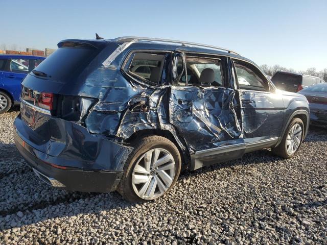 1V2BP2CAXMC587654 - 2021 VOLKSWAGEN ATLAS SEL 蓝色 照片 3