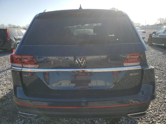 1V2BP2CAXMC587654 - 2021 VOLKSWAGEN ATLAS SEL 蓝色 照片 6