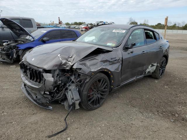 ZN661YUM3NX385859 - 2022 MASERATI LEVANTE MODENA GRAY photo 1