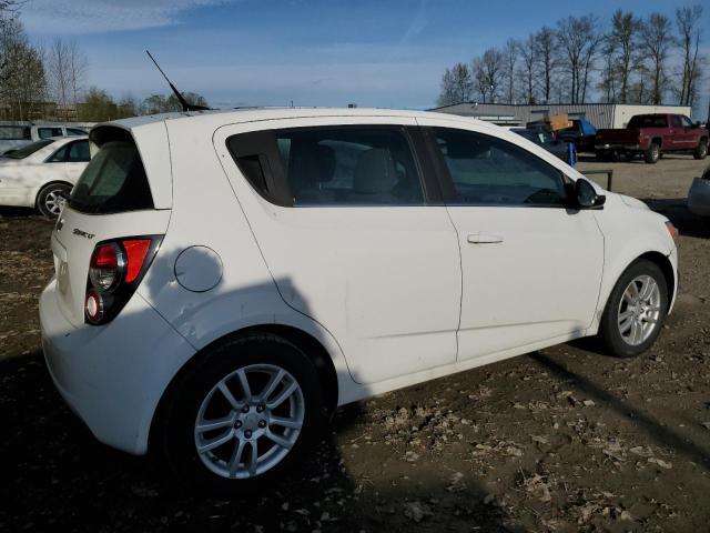 1G1JC6SH5C4174783 - 2012 CHEVROLET SONIC LT WHITE photo 3