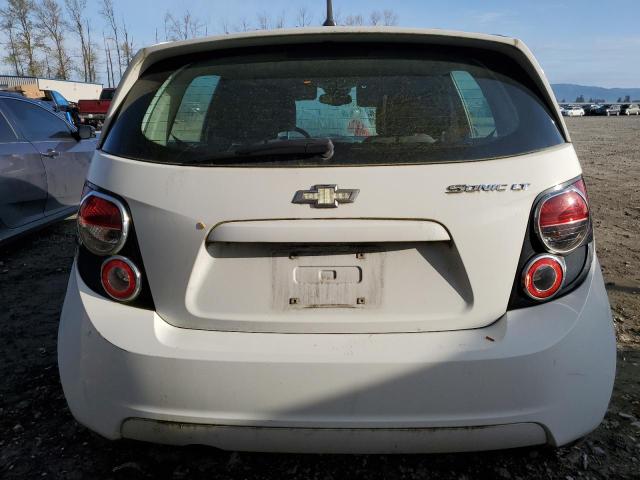 1G1JC6SH5C4174783 - 2012 CHEVROLET SONIC LT WHITE photo 6