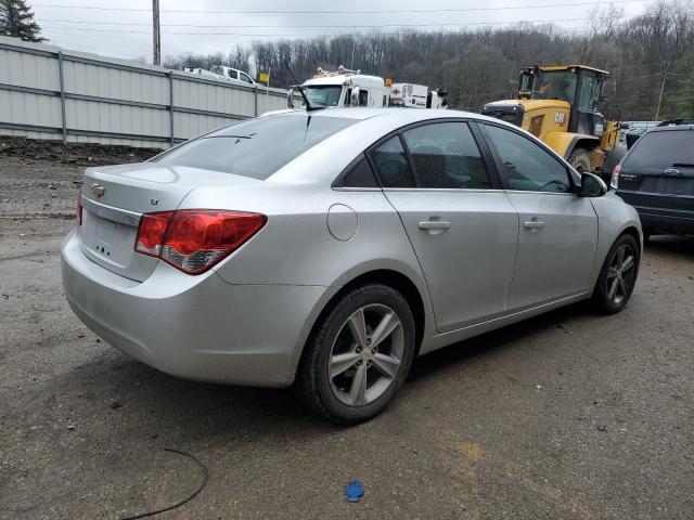 1G1PG5SC0C7122375 - 2012 CHEVROLET CRUZE LT SILVER photo 3