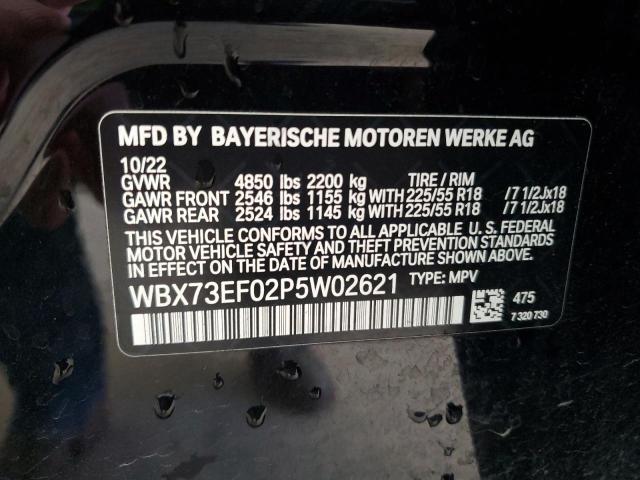 WBX73EF02P5W02621 - 2023 BMW X1 XDRIVE28I BLACK photo 13