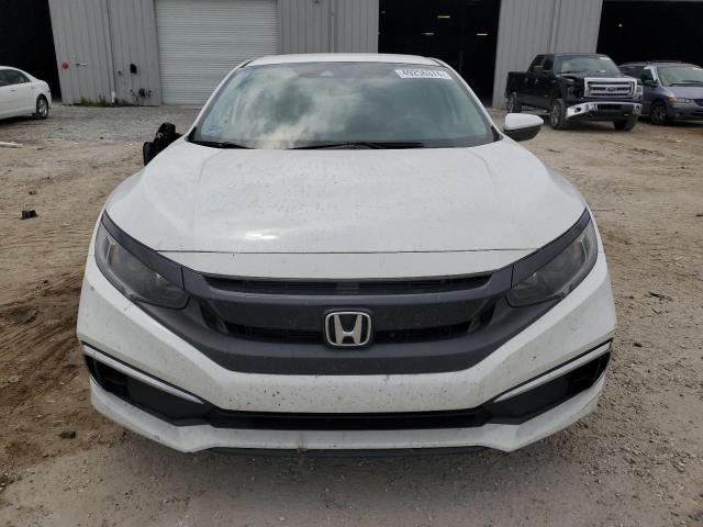 2HGFC2F64LH514296 - 2020 HONDA CIVIC LX WHITE photo 5