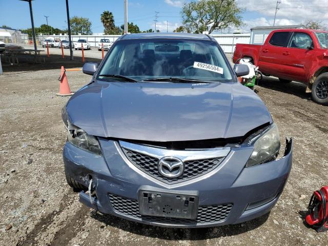 JM1BK32G291216602 - 2009 MAZDA 3 I GRAY photo 5