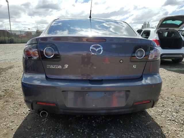 JM1BK32G291216602 - 2009 MAZDA 3 I GRAY photo 6