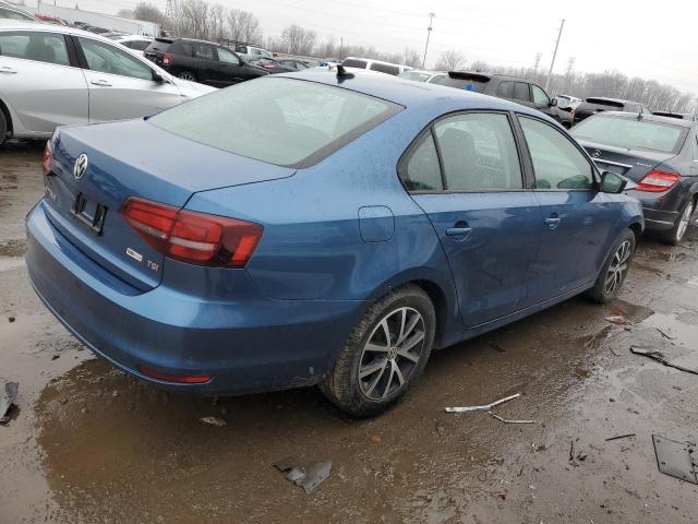 3VWD67AJ6GM313249 - 2016 VOLKSWAGEN JETTA SE BLUE photo 3