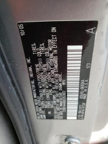 5TDBT44A06S263802 - 2006 TOYOTA SEQUOIA SR5 SILVER photo 13