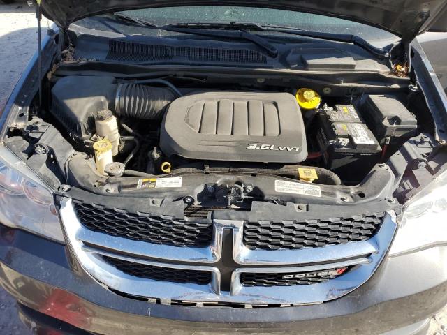 2C4RDGCG8HR604040 - 2017 DODGE GRAND CARA SXT BLACK photo 12