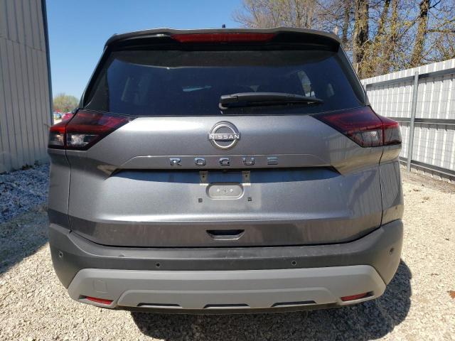 5N1BT3AAXPC895882 - 2023 NISSAN ROGUE S GRAY photo 6