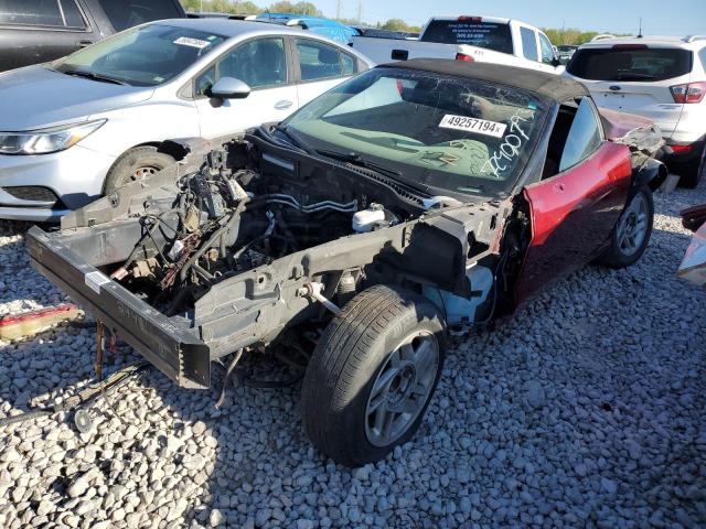 1G1YY34U255115681 - 2005 CHEVROLET CORVETTE RED photo 1