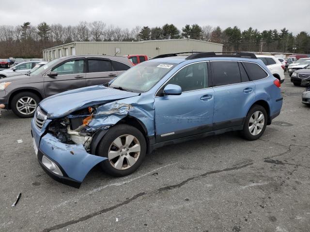 4S4BRBKC9B3353481 - 2011 SUBARU OUTBACK 2.5I LIMITED BLUE photo 1