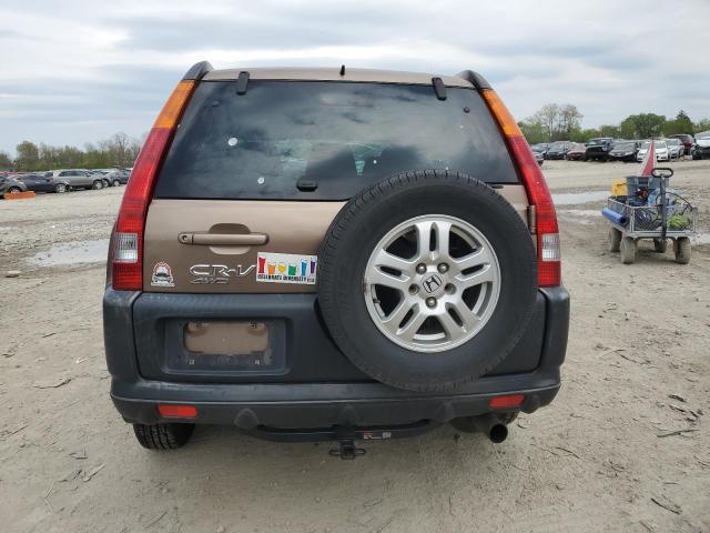 JHLRD78822C024819 - 2002 HONDA CR-V EX GOLD photo 6