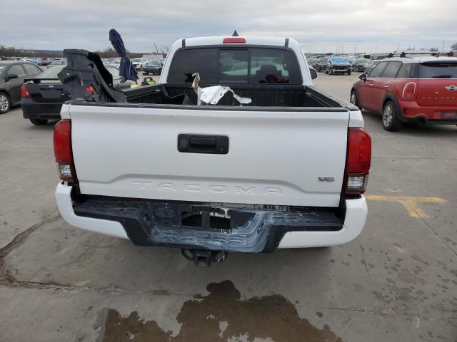 5TFRZ5CN2LX090121 - 2020 TOYOTA TACOMA ACCESS CAB WHITE photo 6