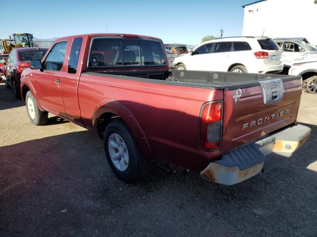 1N6DD26S91C378485 - 2001 NISSAN FRONTIER KING CAB XE MAROON photo 2